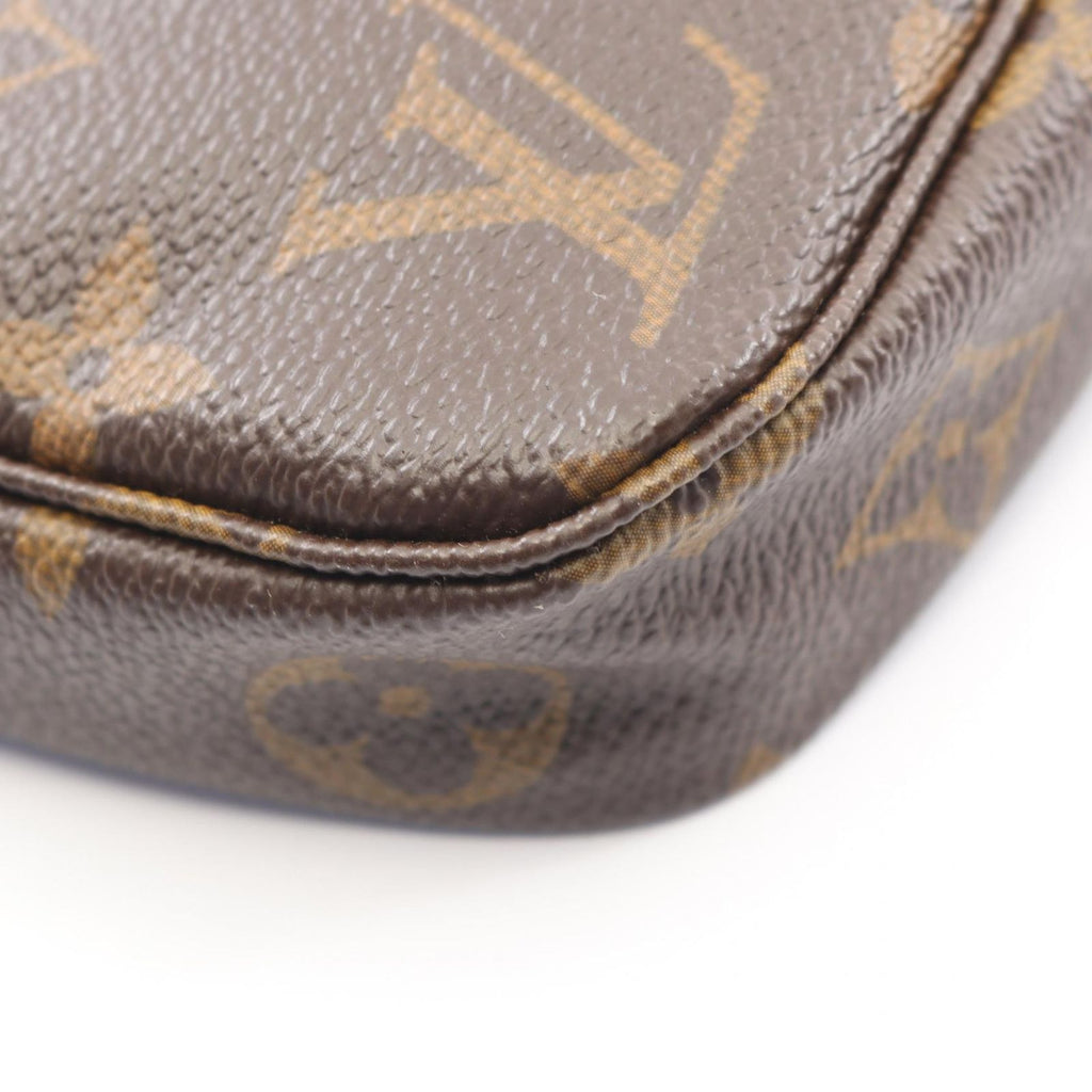 Louis Vuitton Handbag Pochette Canvas Leather — view 6