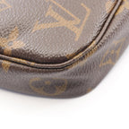 Louis Vuitton Handbag Pochette Canvas Leather — view 6