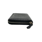 Fendi Wallet Selleria Zip Around Leather Marais the Black Silver Classic Simple — view 4