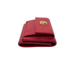 Gucci Wallet Petit Marmont GG Trifold Mini Compact Leather Rose Red Gold Double — view 5