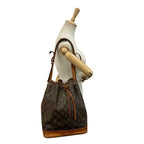 Louis Vuitton Monogram Noe Drawstring Shoulder Bag Leather Brown Gold Vintage — view 4