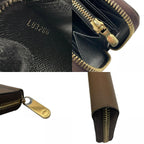 Louis Vuitton Zippy Wallet Monogram Giant Reverse Zip Around Brown — view 9