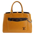 Louis Vuitton Handbag Monogram Epi 2-Way Marelle Tote Brown Gold