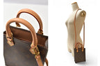 Louis Vuitton Monogram Petit Sac Plat 2-Way Shoulder Bag Brown — view 3
