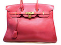 Hermes Birkin 35 Fjord Rouge Vif 35 Vache Red Handbag