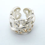 Hermes Ring Chaine D'ancre GM 925 Sterling Silver — view 3