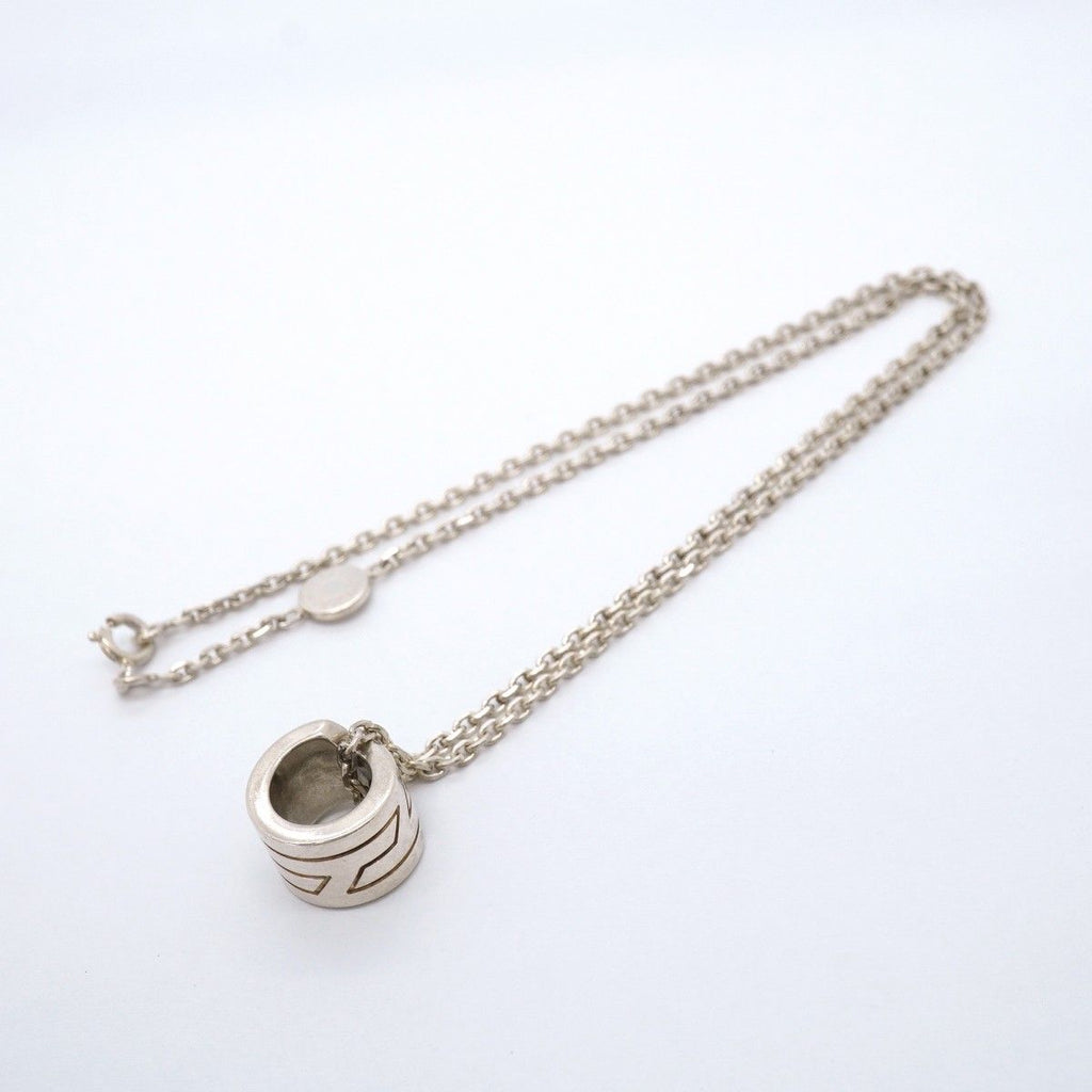 Hermes Necklace Italic Silver — view 3