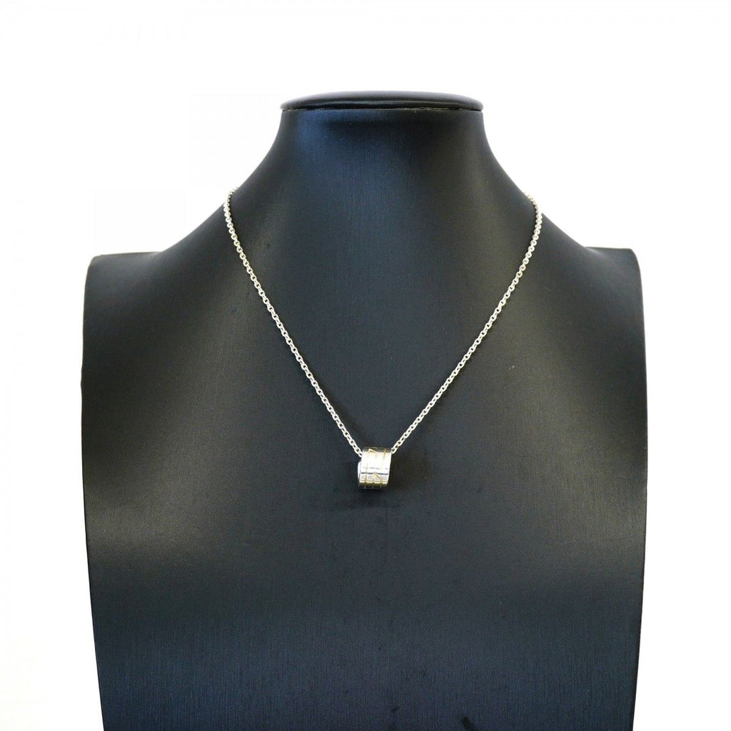 Hermes Necklace Italic Silver — view 6