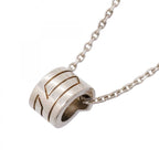Hermes Necklace Italic Silver