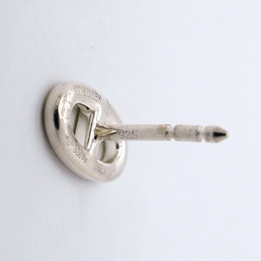Hermes Earrings Chaine D'ancre TPM 925 Sterling Silver — view 5