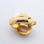 Dior Earrings CD Logo Gold Plated — view 4