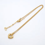 Dior Necklace CD Logo Gold Plated Rhinestone — view 3
