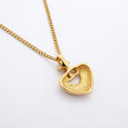 Dior Necklace CD Logo Gold Plated Rhinestone — view 2