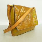Louis Vuitton Shoulder Bag Vernis Thompson Street Baby Blue — view 2