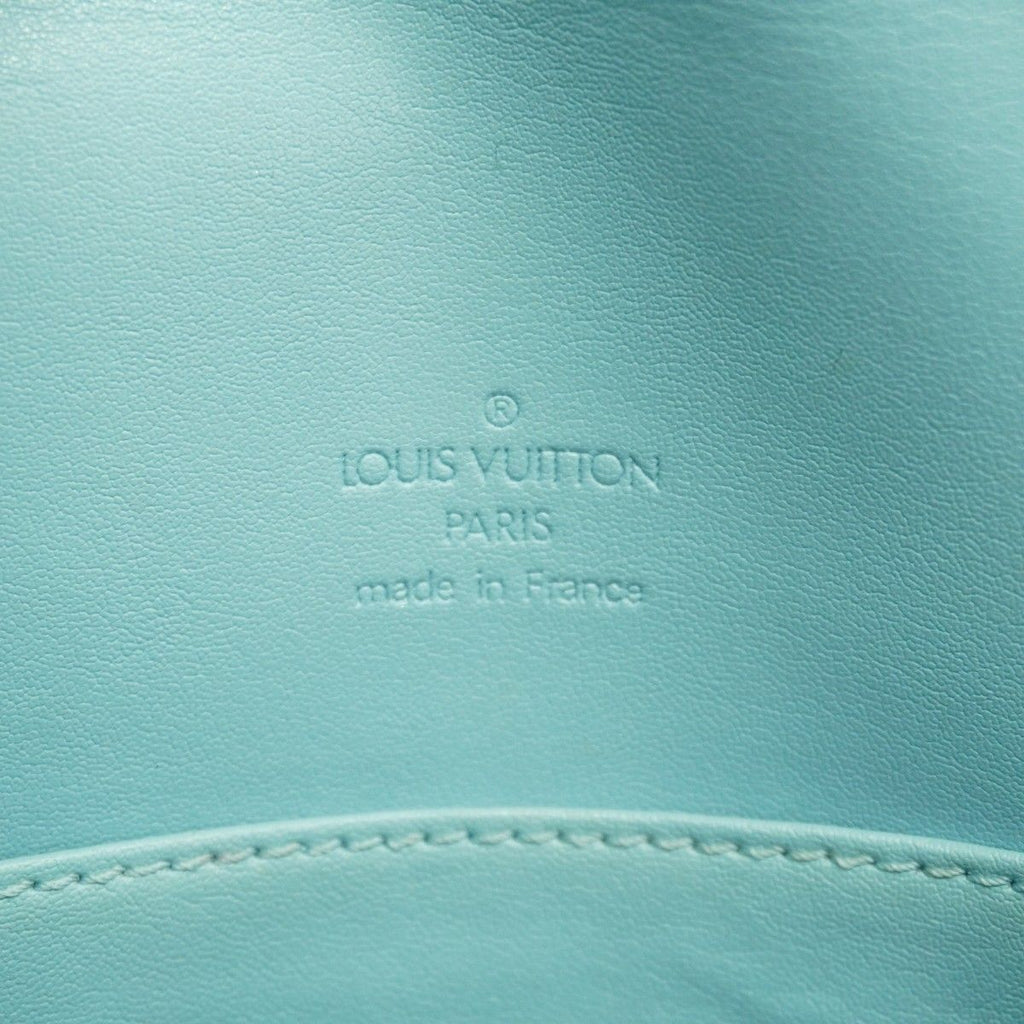 Louis Vuitton Shoulder Bag Vernis Thompson Street Baby Blue — view 5