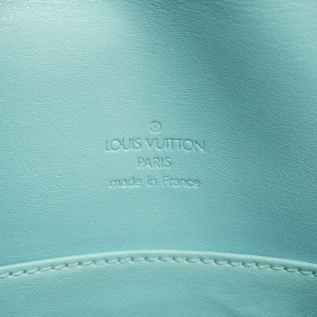 Louis Vuitton Shoulder Bag Vernis Thompson Street Baby Blue — view 5
