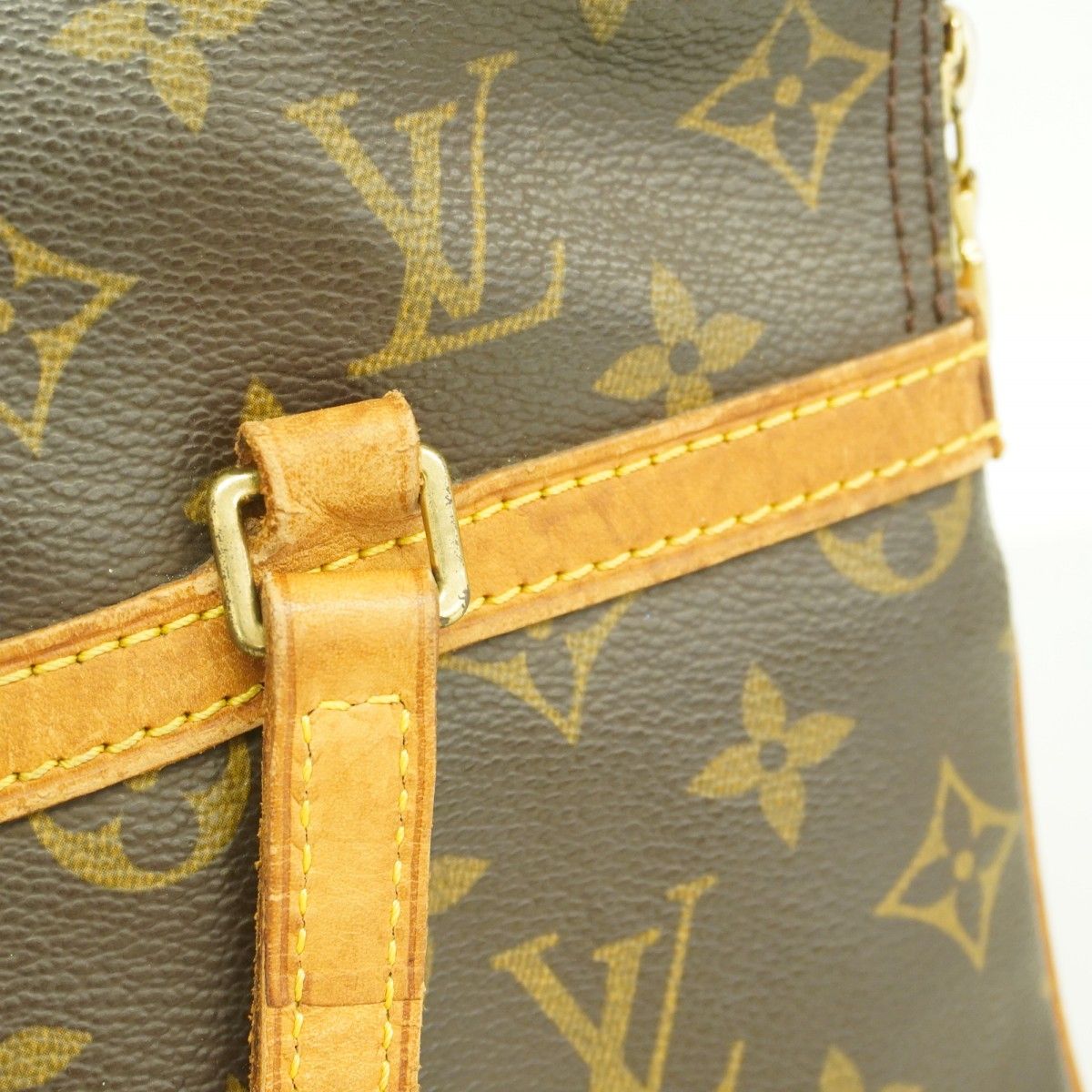 Louis Vuitton Shoulder Bag Monogram Cousin GM Brown — view 8