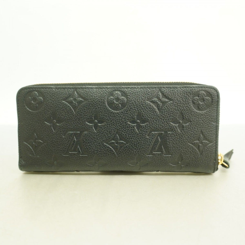 Louis Vuitton Wallet Monogram Empreinte Portefeuille Clemence Noir — view 8