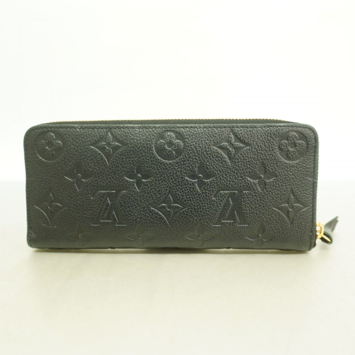 Louis Vuitton Wallet Monogram Empreinte Portefeuille Clemence Noir — view 8