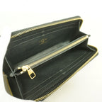 Louis Vuitton Wallet Monogram Empreinte Portefeuille Clemence Noir — view 3