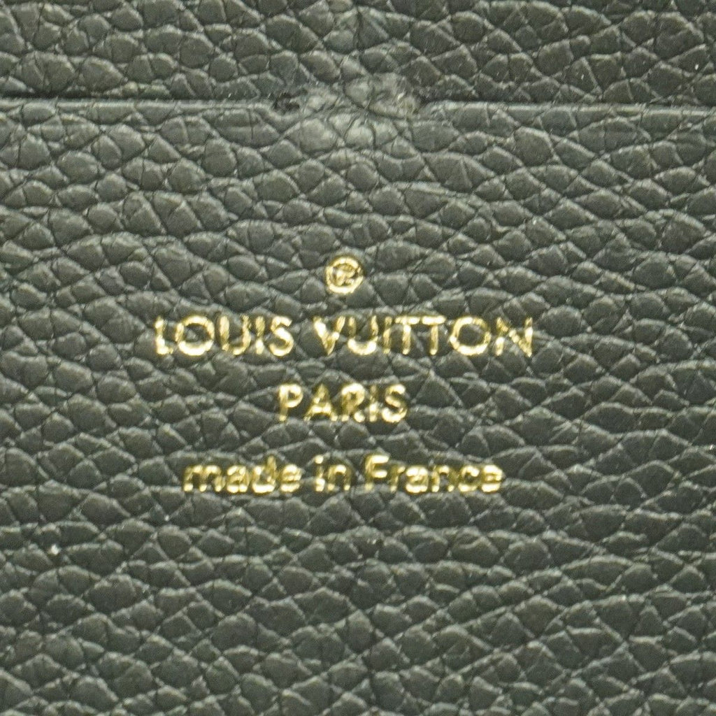 Louis Vuitton Wallet Monogram Empreinte Portefeuille Clemence Noir — view 4