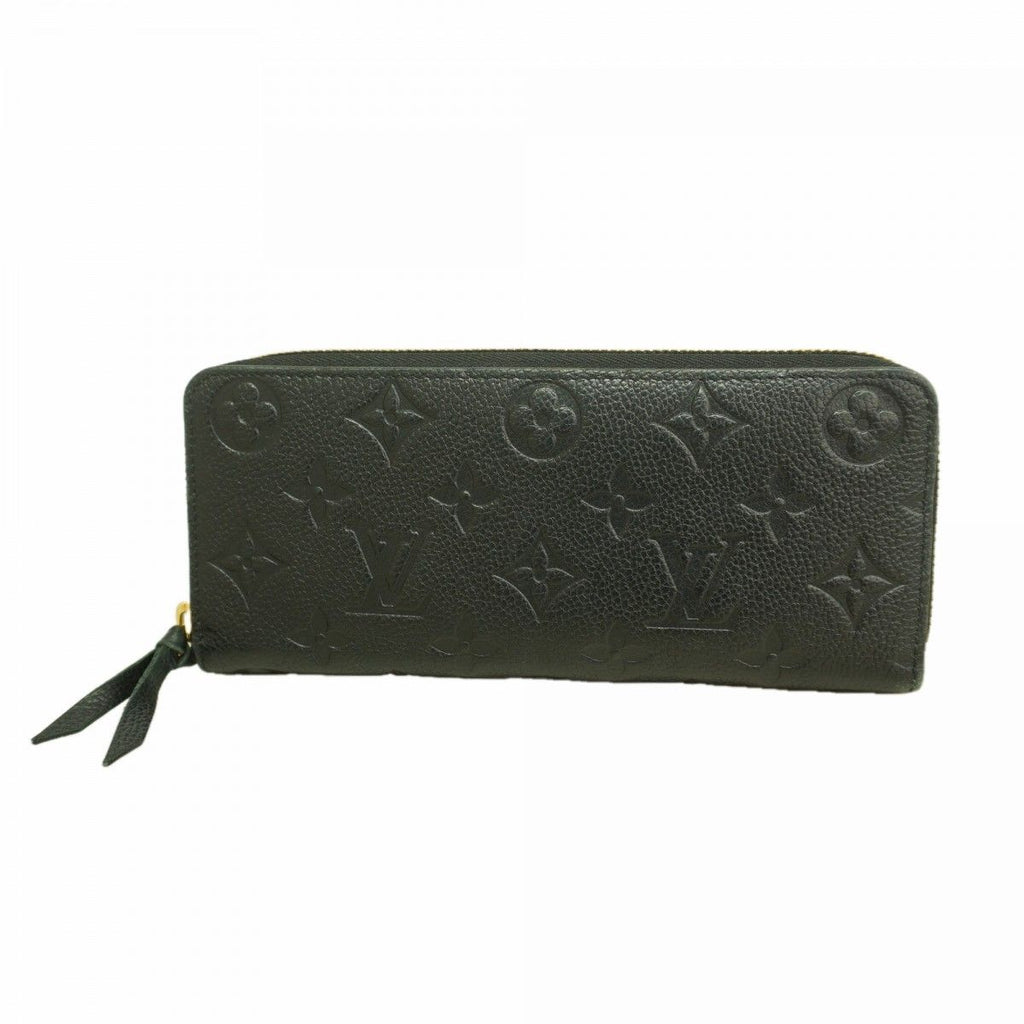 Louis Vuitton Wallet Monogram Empreinte Portefeuille Clemence Noir