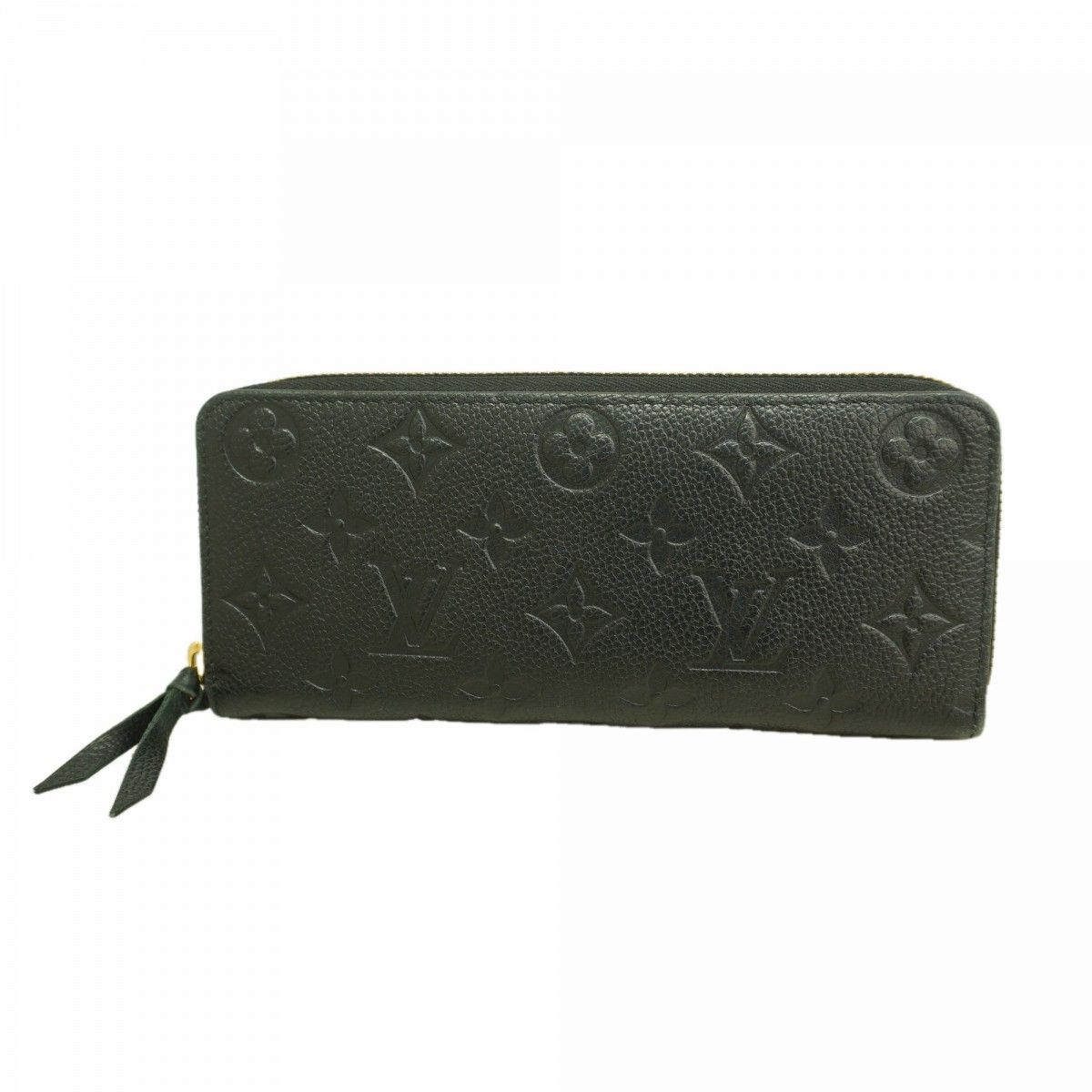 Louis Vuitton Wallet Monogram Empreinte Portefeuille Clemence Noir