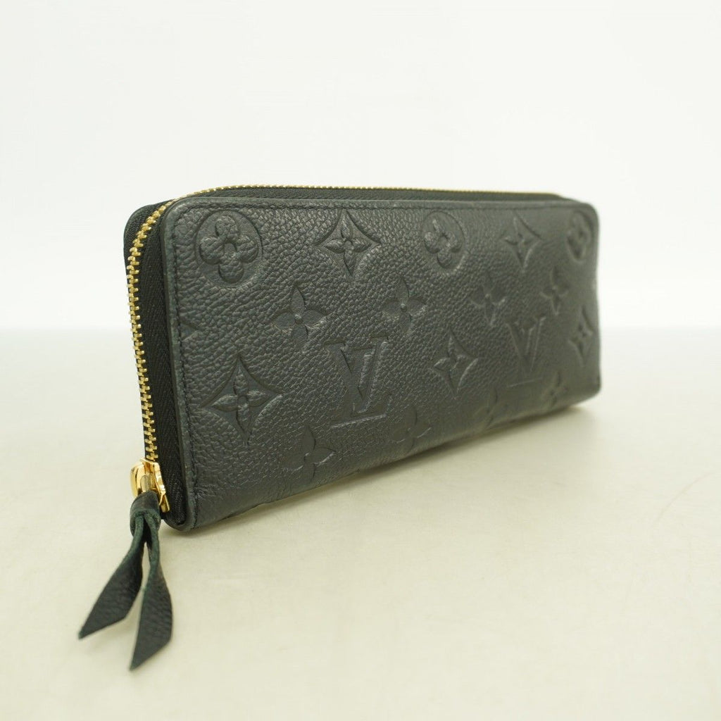 Louis Vuitton Wallet Monogram Empreinte Portefeuille Clemence Noir — view 2