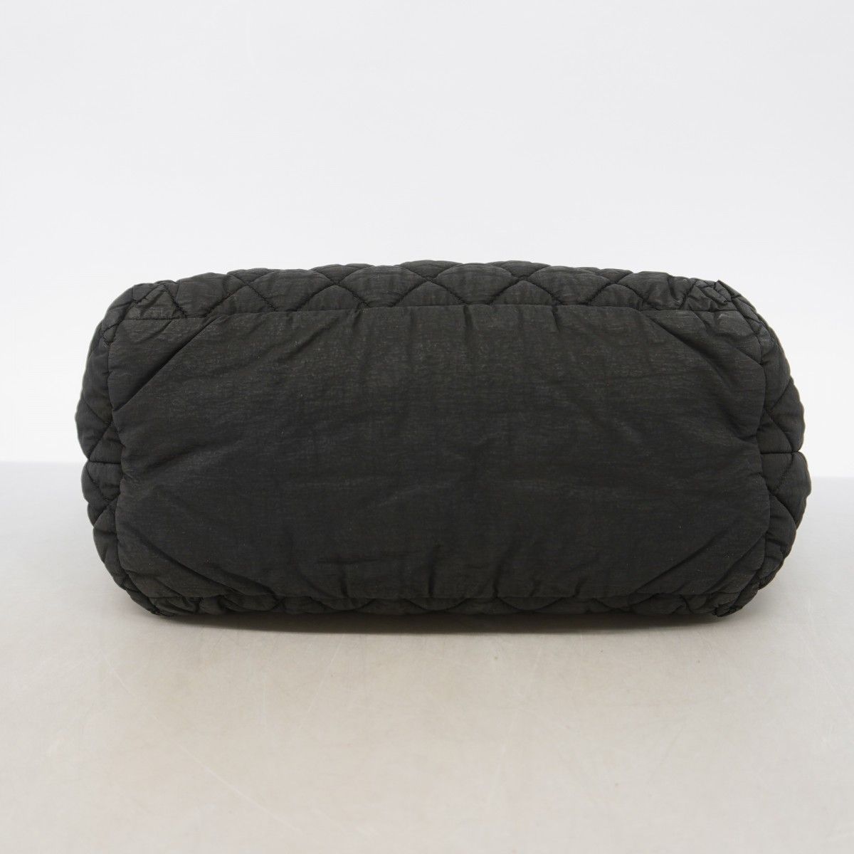 Chanel Tote Coco Cocoon Nylon Black Silver — view 3
