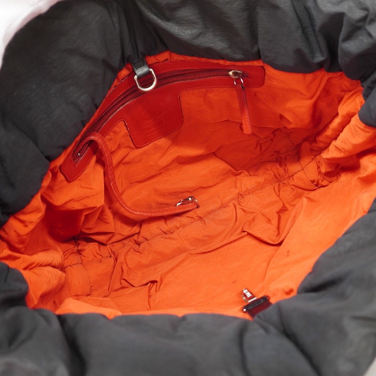 Chanel Tote Coco Cocoon Nylon Black Silver — view 4