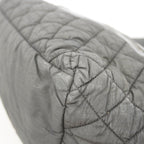Chanel Tote Coco Cocoon Nylon Black Silver — view 6