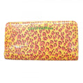 Louis Vuitton Wallet Vernis Leopard Zippy Blanc Corail