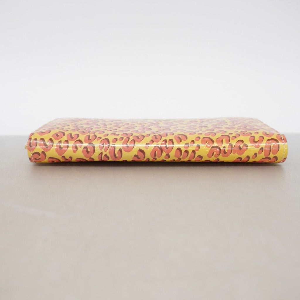 Louis Vuitton Wallet Vernis Leopard Zippy Blanc Corail — view 2
