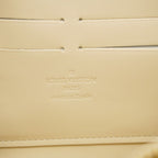 Louis Vuitton Wallet Vernis Leopard Zippy Blanc Corail — view 4