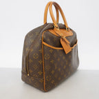 Louis Vuitton Handbag Monogram Deauville Brown — view 2