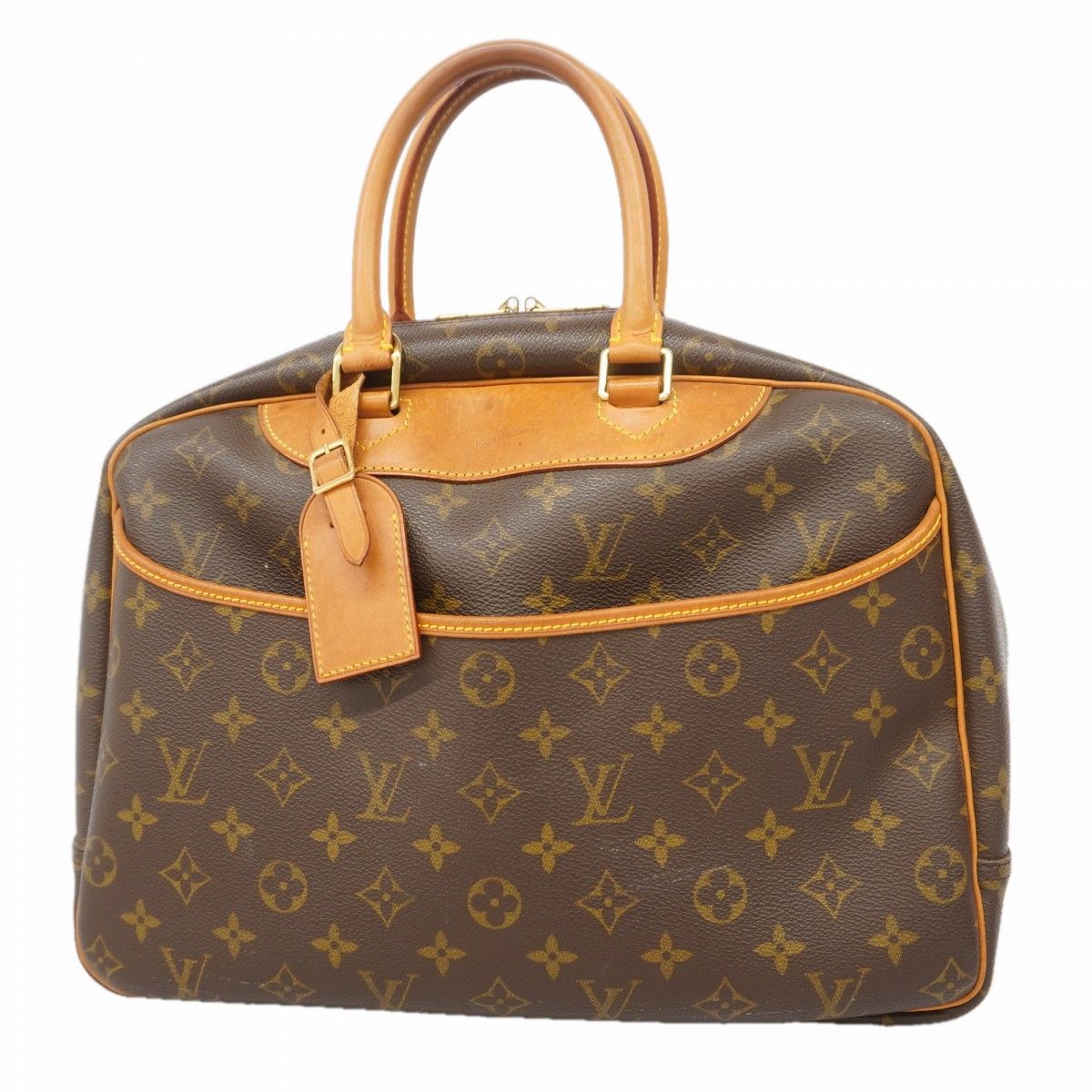 Louis Vuitton Handbag Monogram Deauville Brown