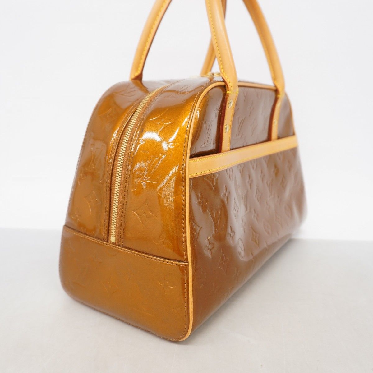 Louis Vuitton Handbag Vernis Tompkins Square Blanc — view 2