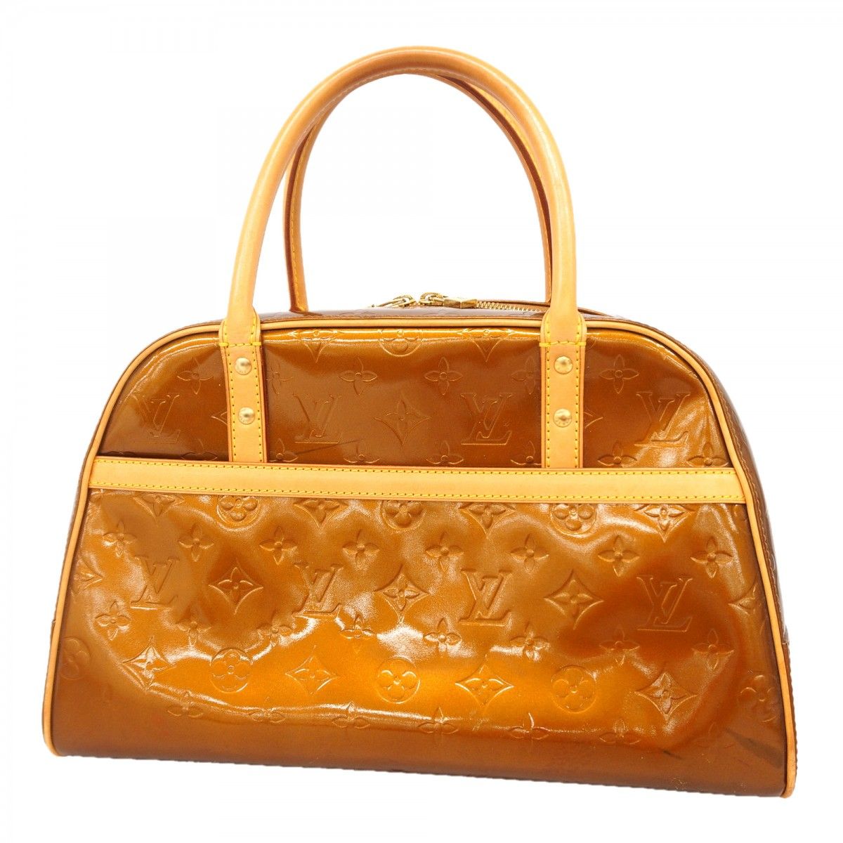 Louis Vuitton Handbag Vernis Tompkins Square Blanc