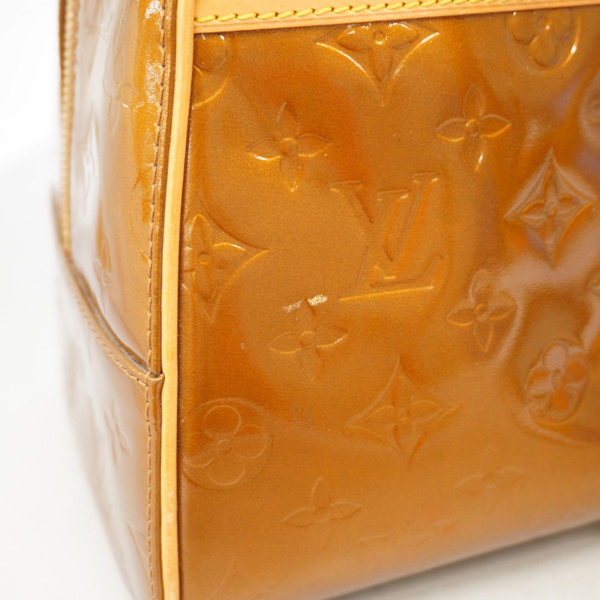 Louis Vuitton Handbag Vernis Tompkins Square Blanc — view 9