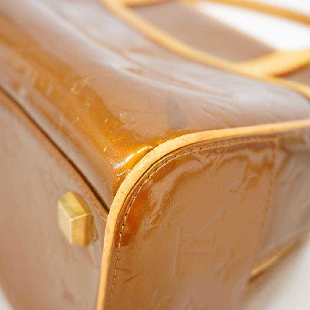 Louis Vuitton Handbag Vernis Tompkins Square Blanc — view 8
