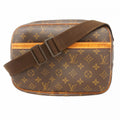 Louis Vuitton Shoulder Bag Monogram Reporter PM Brown