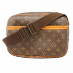 Louis Vuitton Shoulder Bag Monogram Reporter PM Brown