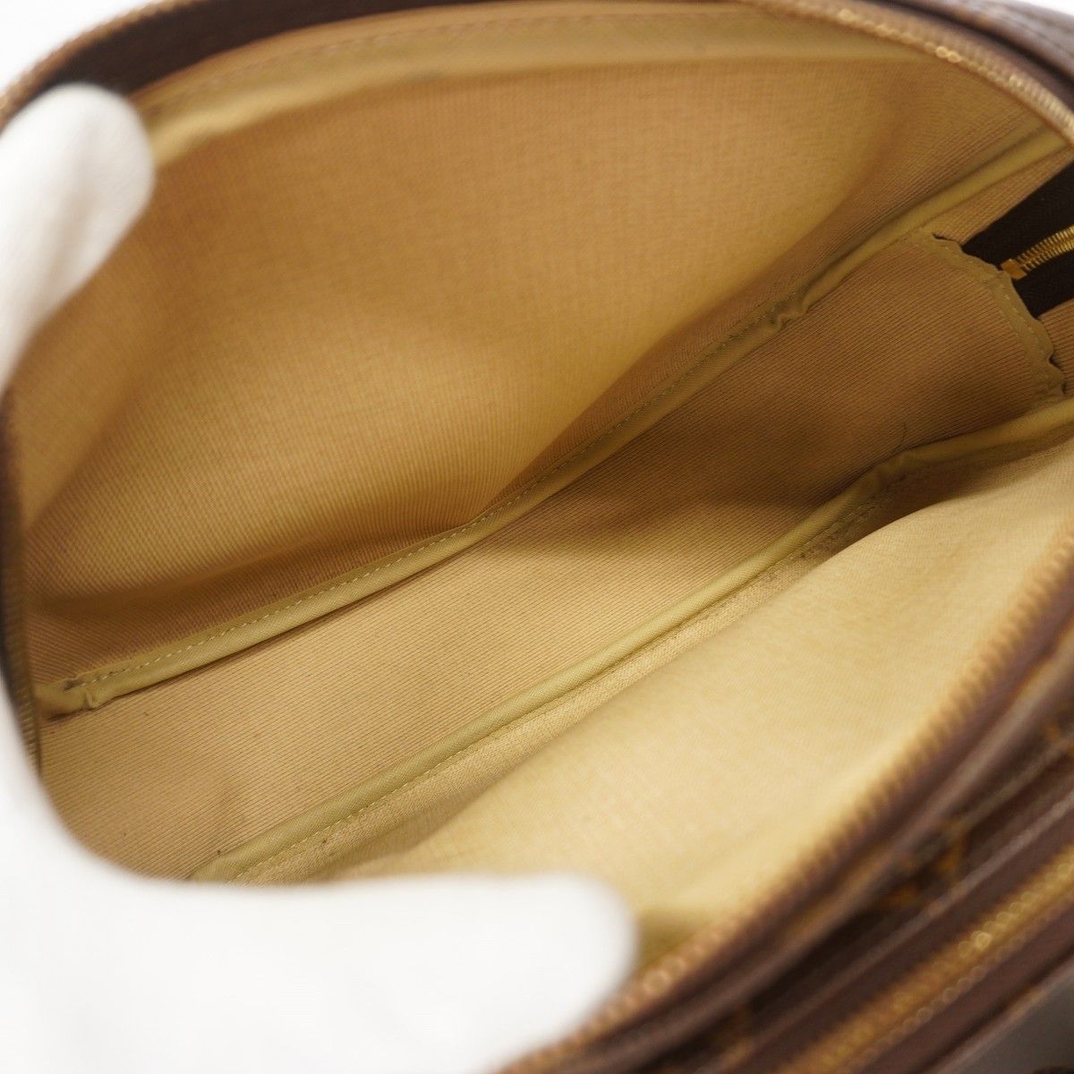 Louis Vuitton Shoulder Bag Monogram Reporter PM Brown — view 4