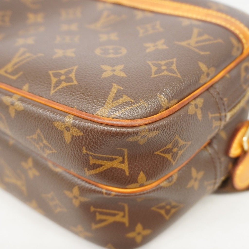 Louis Vuitton Shoulder Bag Monogram Reporter PM Brown — view 7