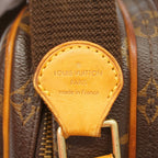 Louis Vuitton Shoulder Bag Monogram Reporter PM Brown — view 5