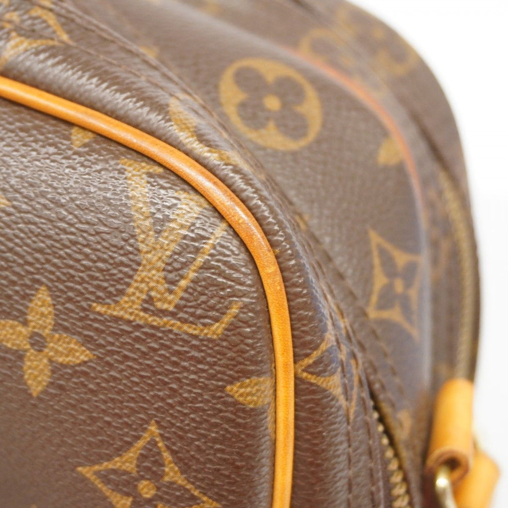 Louis Vuitton Shoulder Bag Monogram Reporter PM Brown — view 9