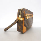 Louis Vuitton Clutch Monogram Marly Dragonne GM Brown — view 2