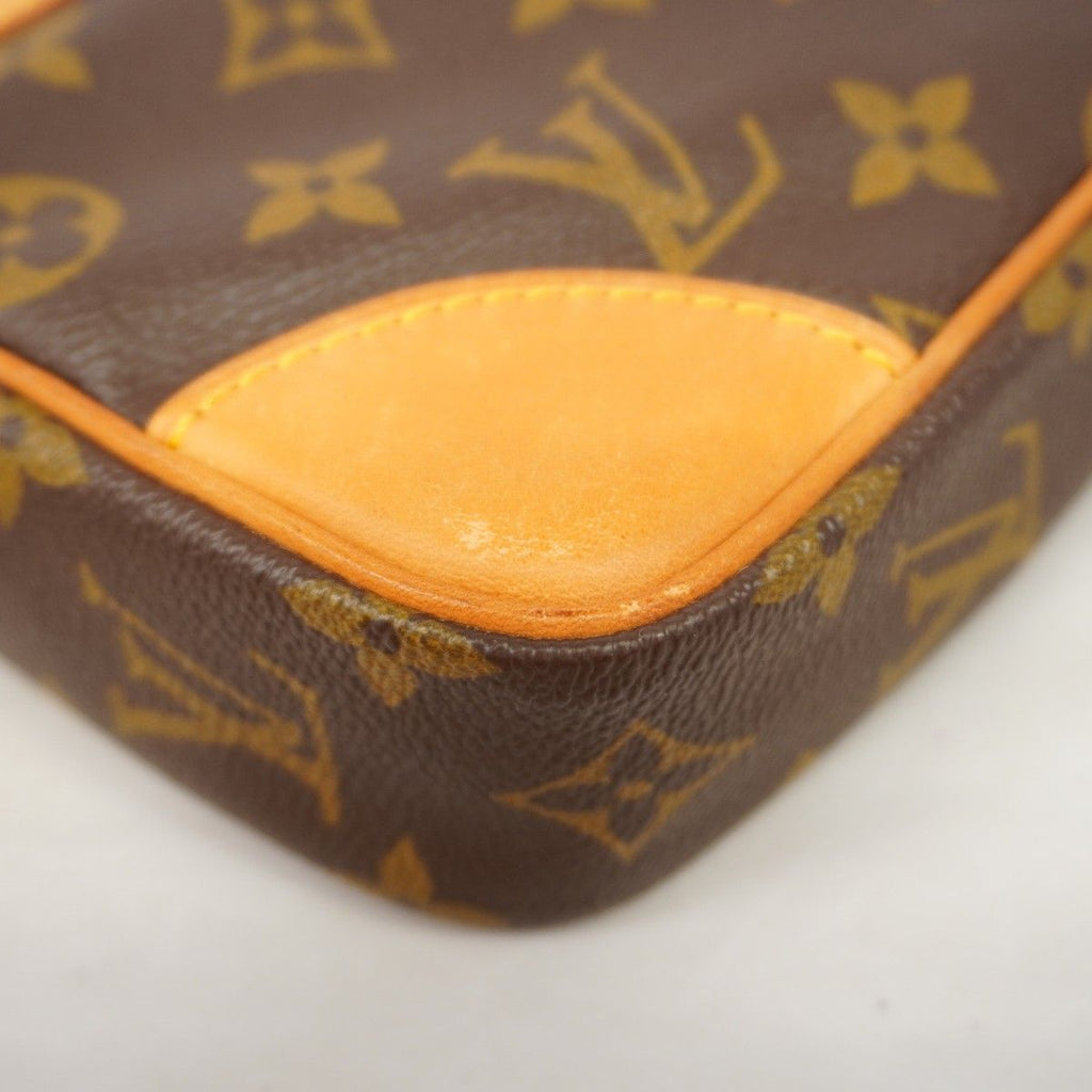 Louis Vuitton Clutch Monogram Marly Dragonne GM Brown — view 7
