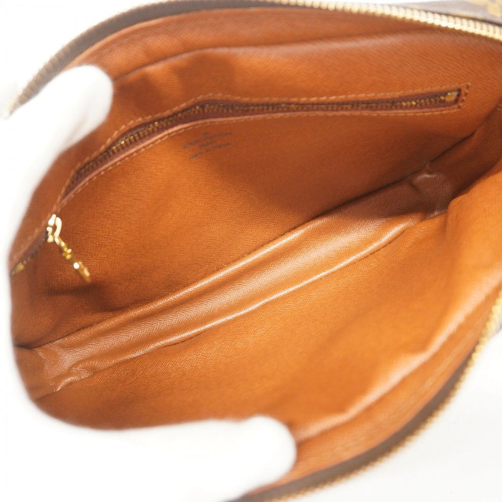 Louis Vuitton Clutch Monogram Marly Dragonne GM Brown — view 4