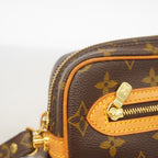 Louis Vuitton Clutch Monogram Marly Dragonne GM Brown — view 8